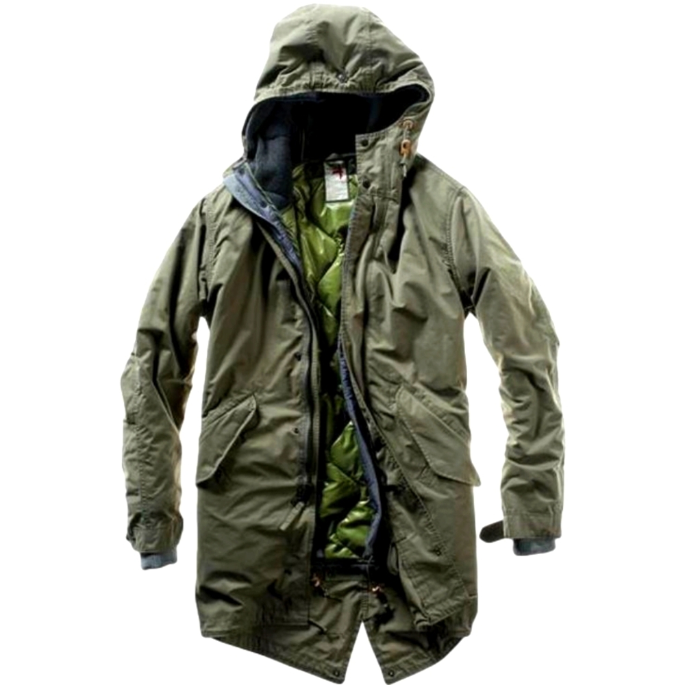 Relwen Fishtail Parka 2-n-1 color:Olive size:XL $600.00 Last One!